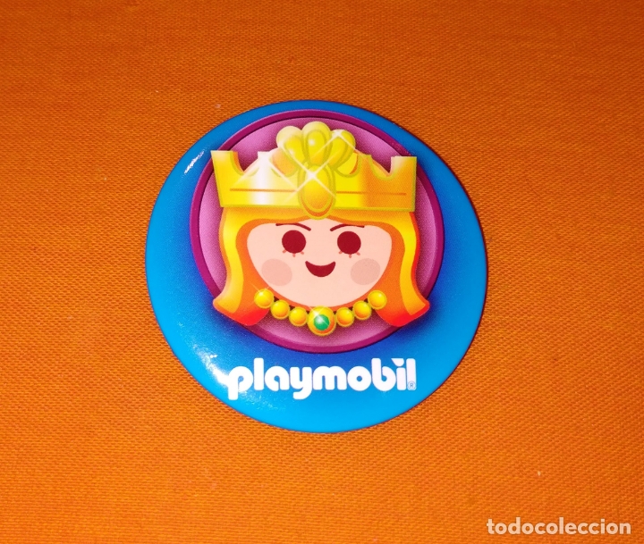 Playmobil: PLAYMOBIL - Chapa Princesa tama&ntilde;o grande