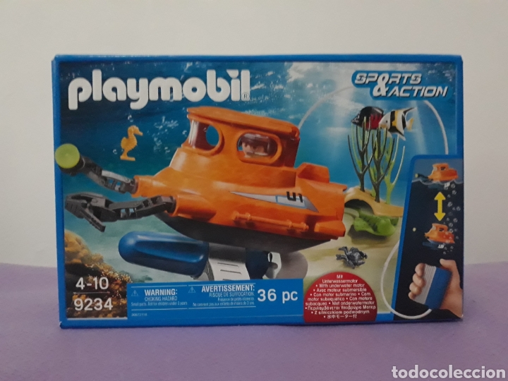 submarino playmobil 9234