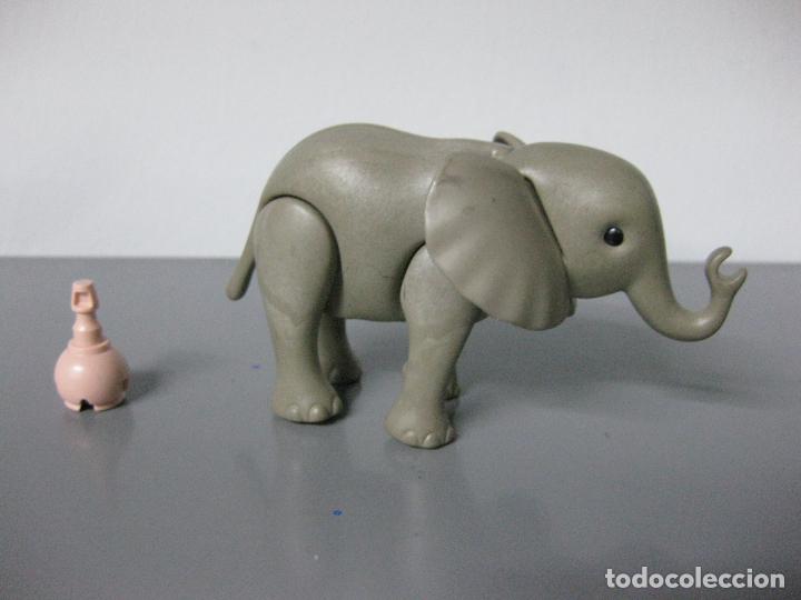 Playmobil: playmobil elefante cria animales zoo -cabeza no inclu&iacute;da para calcular tama&ntilde;o-