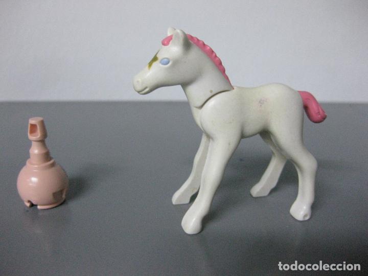 Playmobil: playmobil caballito cria caballo animales zoo -cabeza no inclu&iacute;da para calcular tama&ntilde;o-