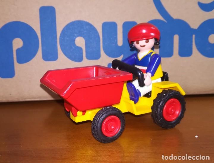 Playmobil: NI&ntilde;O CON VOLQUETE