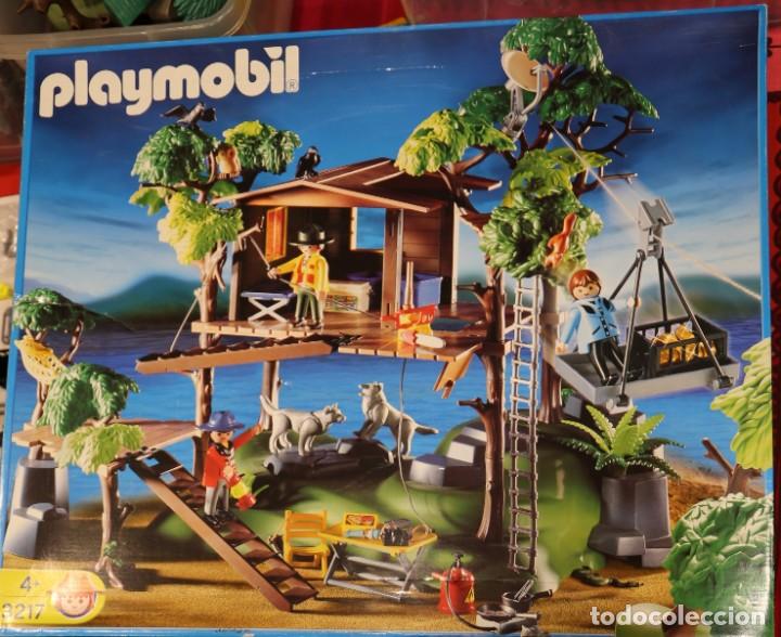 la casa del árbol de playmobil