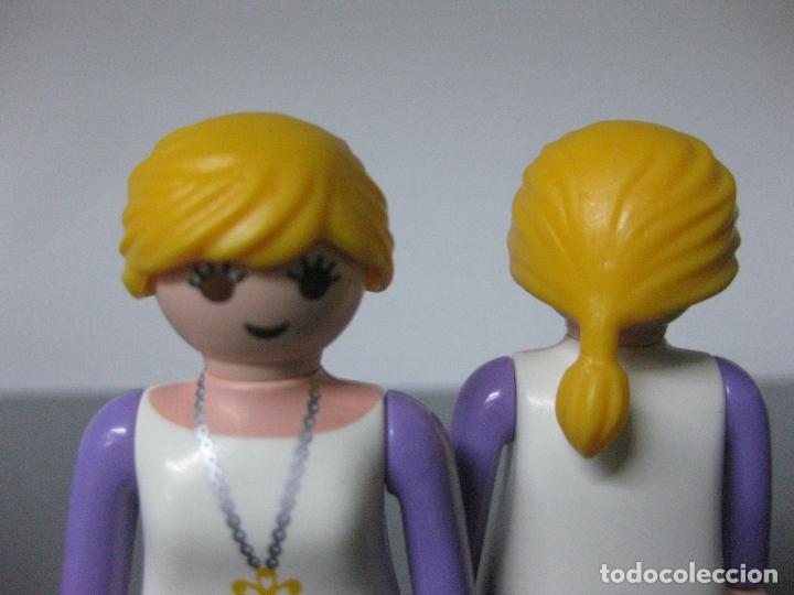 Playmobil: playmobil pelo peluca rubia con coleta flequillo corto -solo se vende una peluca -
