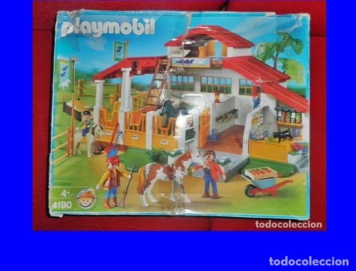 playmobil granja de caballos