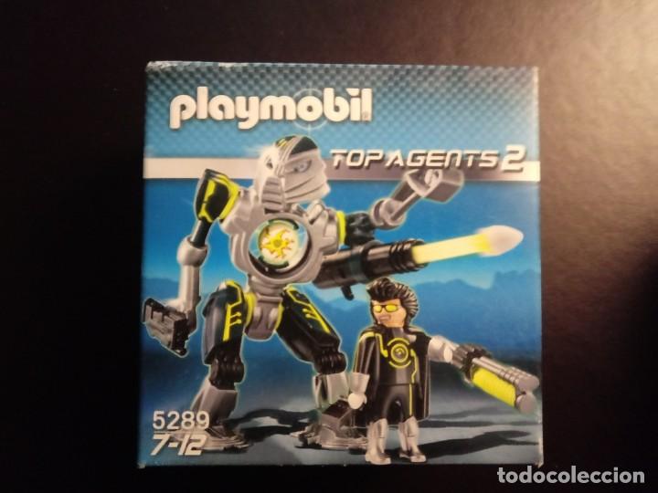 Playmobil: SET PLAYMOBIL GUERRERO ESPACIO TOP AGENTES 2 . 5289. NUEVO EN CAJA