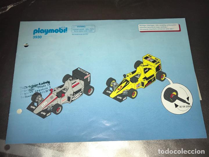 Contribuyente Huerta construir instrucciones 3930 formula 1 - Comprar Playmobil de segunda mano en  todocoleccion - 192094991