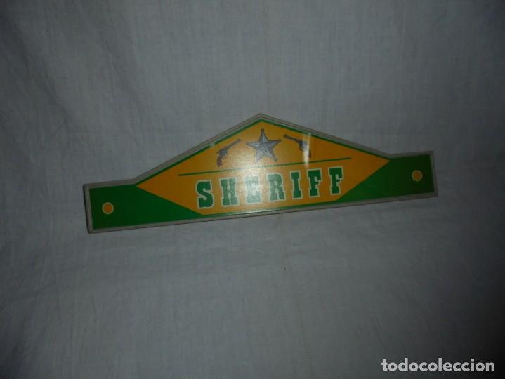 Playmobil: PLAYMOBIL LETRERO SHERIFF - Foto 1