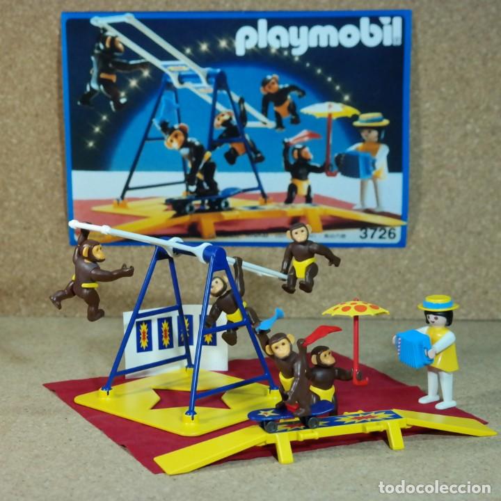 Playmobil circo Accesorios repuestos de chimpancés 3726 swing revista