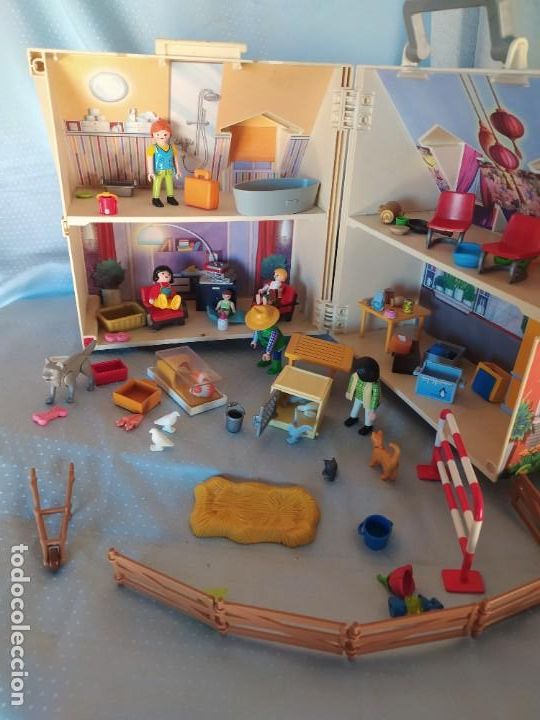 Playmobil: casa playmobil con muchas figuras animales y complementos - Foto 1