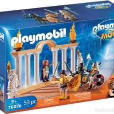Playmobil: PLAYMOBIL LOTE ROMANOS EMPERADOR COLUMNAS CIRCO ROMANO BELEN MEDIEVAL NUEVO EN CAJA SIN ABRIR. Lote 196139861