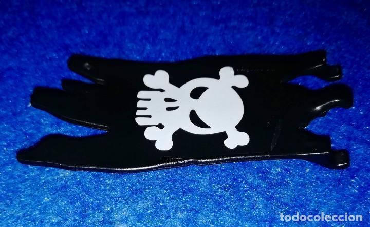 Playmobil: PLAYMOBIL ACCESORIOS - BANDERA PIRATA MEDIEVAL PIRATAS DIORAMAS - PEDIDO M&Iacute;NIMO 5&euro;