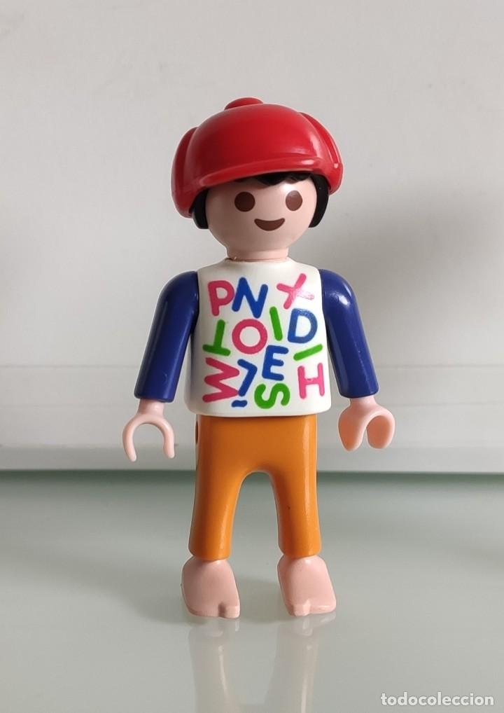 niño camiseta letras caravana ref. 39 - Comprar Playmobil de segunda mano en todocoleccion -