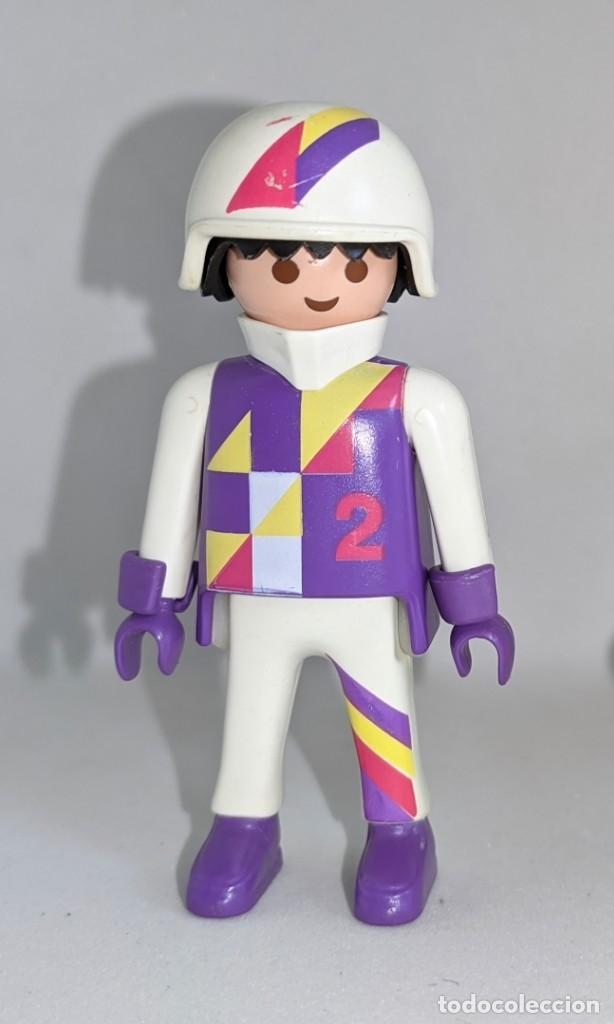 Playmobil: PLAYMOBIL CHICO ESQUIADOR TRINEO REF. 4585