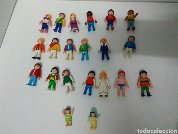 Playmobil: Lote 21 ni&ntilde;os playmobil.. Fr6