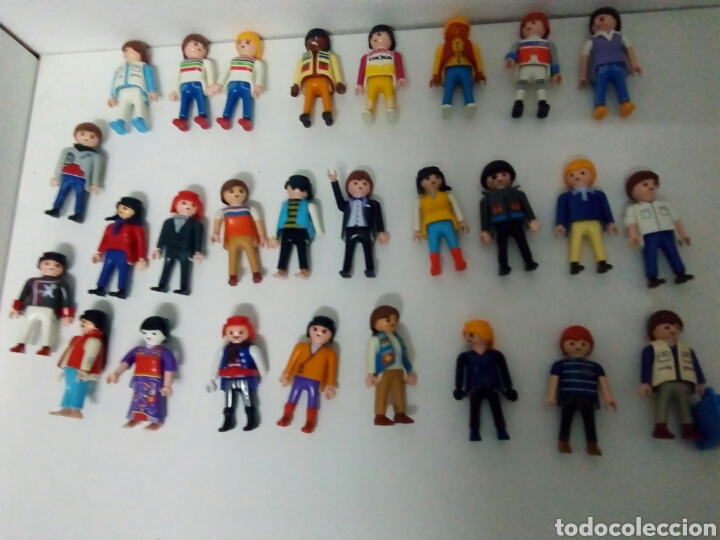 Playmobil: 27 mu&ntilde;ecos playmobil varios. Rf10 - Foto 2