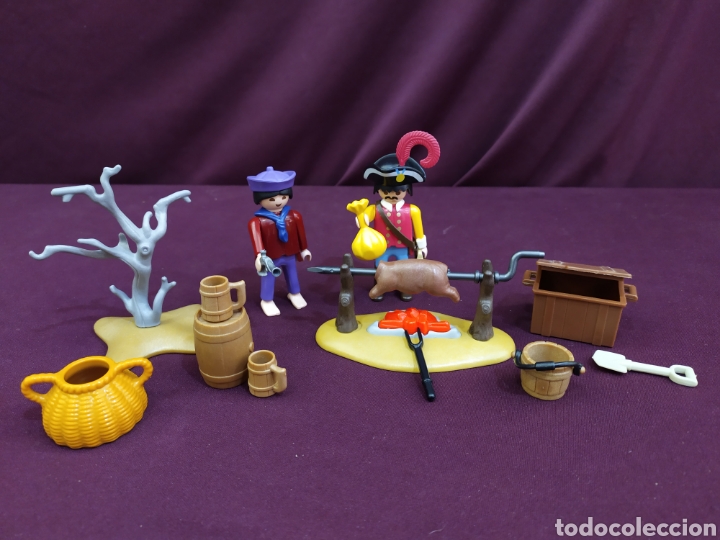 Playmobil: Playmobil 3794. Piratas Con asado.