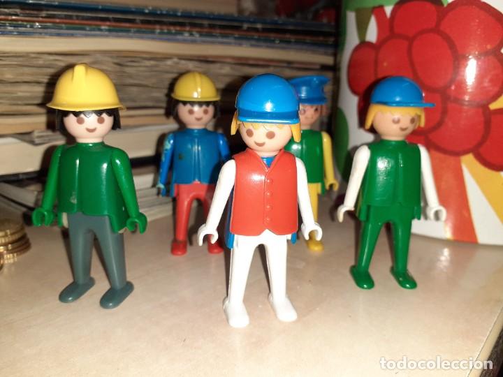 Playmobil: Lote de 5 Cliks de Playmobil Famobil originales 1974 manos fijas.