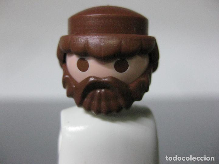 Playmobil: PLAYMOBIL cabeza con pelo peluca y barba hipster