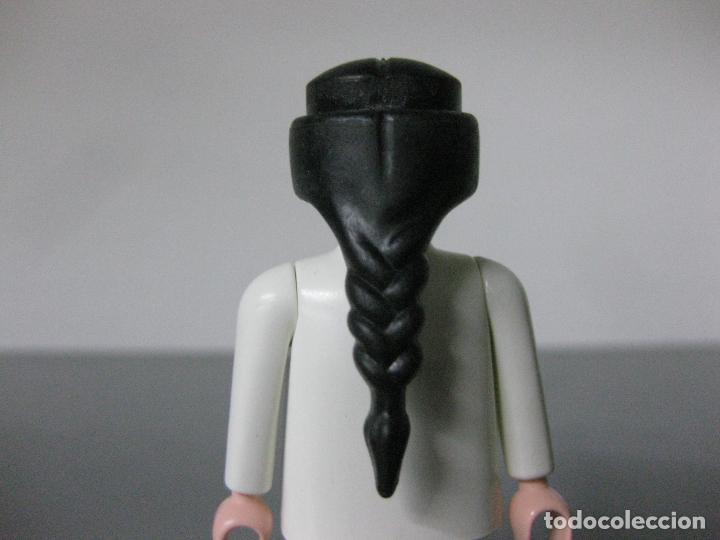 Playmobil: playmobil pelo peluca chica coleta morena fina