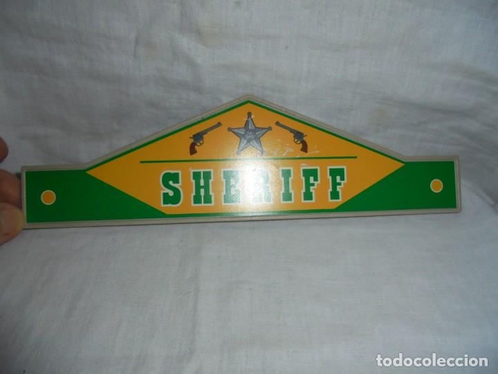 Playmobil: PLAYMOBIL LETRERO SHERIFF - Foto 1