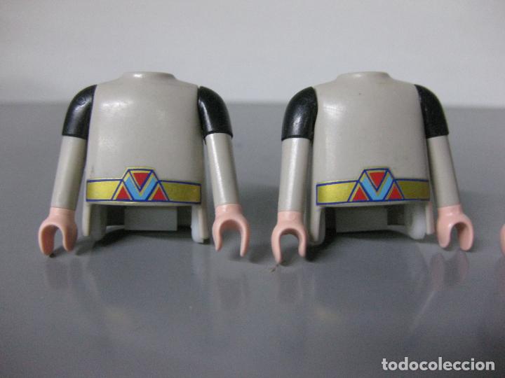 Playmobil: playmobil 2 cuerpos y 4 brazos medieval recambio -pinzas no incluidas- cue2