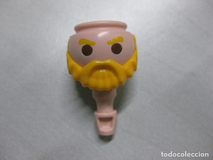 Playmobil: playmobil cabeza con cejas rubias y barba hea2