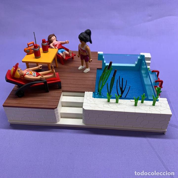 piscina con terraza 5575 playmobil