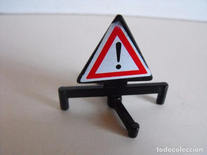 Playmobil: Playmobil. Se&ntilde;al de tr&aacute;fico de suelo.