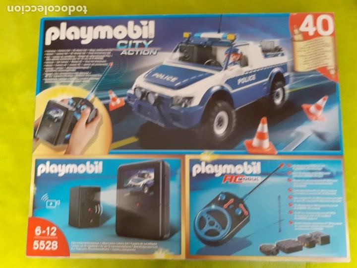 set 5528 playmobil coche policia con radiocontr Playmobil de segunda mano en todocoleccion - 207150450