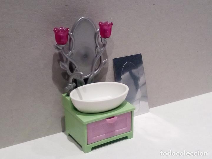 Playmobil: Playmobil - Lavabo de Manos, Pica, Espejo y Cajonera