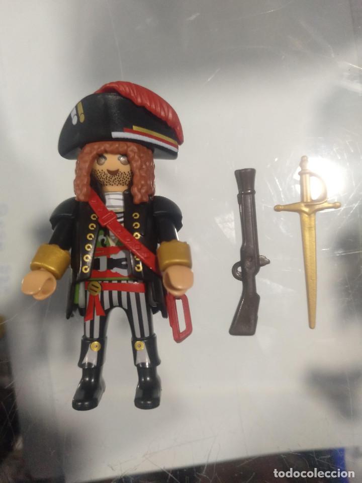 Playmobil: PLAYMOBIL NUEVO PIRATA NEGRO MUY COMPLETO - 17/5/20