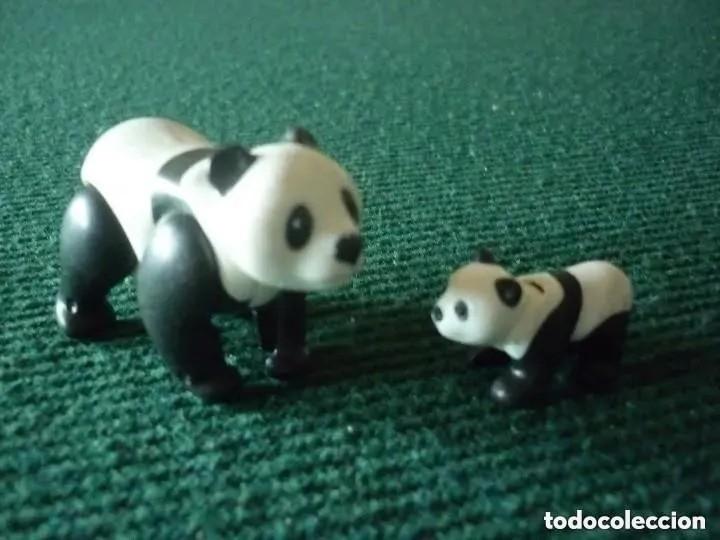 Playmobil: Figura oso panda con cr&iacute;a - playmobil