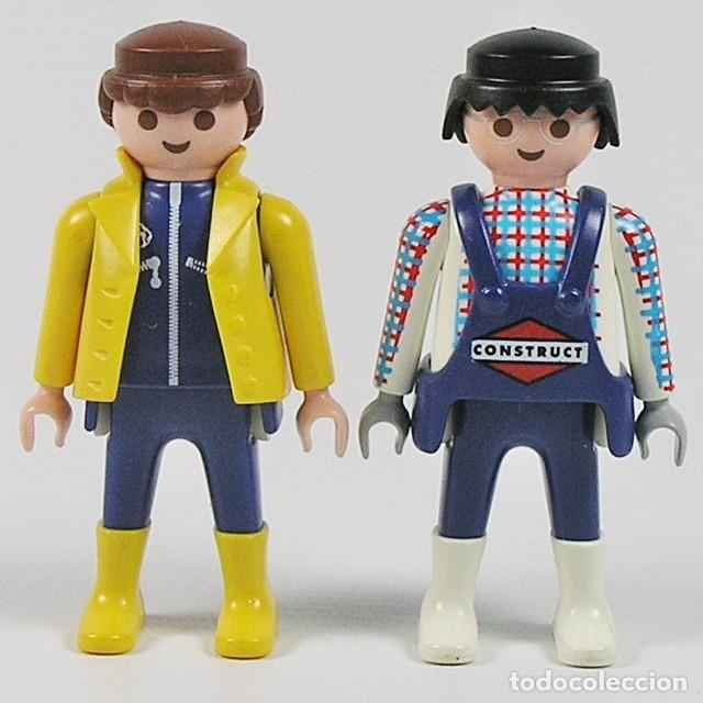 Playmobil: PLAYMOBIL CONSTRUCCION OBREROS OPERARIOS OBRA PETO