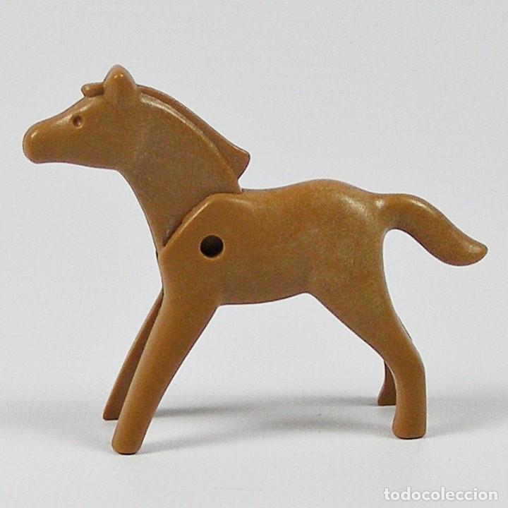 Playmobil: PLAYMOBIL POTRO MARRON CLARO VERSION 1 CABALLO 3804 3856