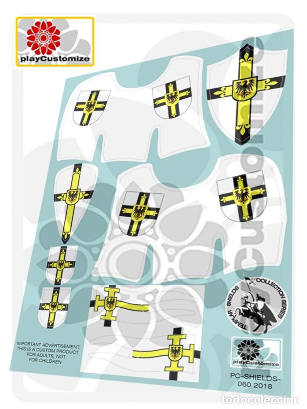 Playmobil: Petos Orden Teut&oacute;nica / Teutonic Order pads-Playmobil Stickers/Aufkleber