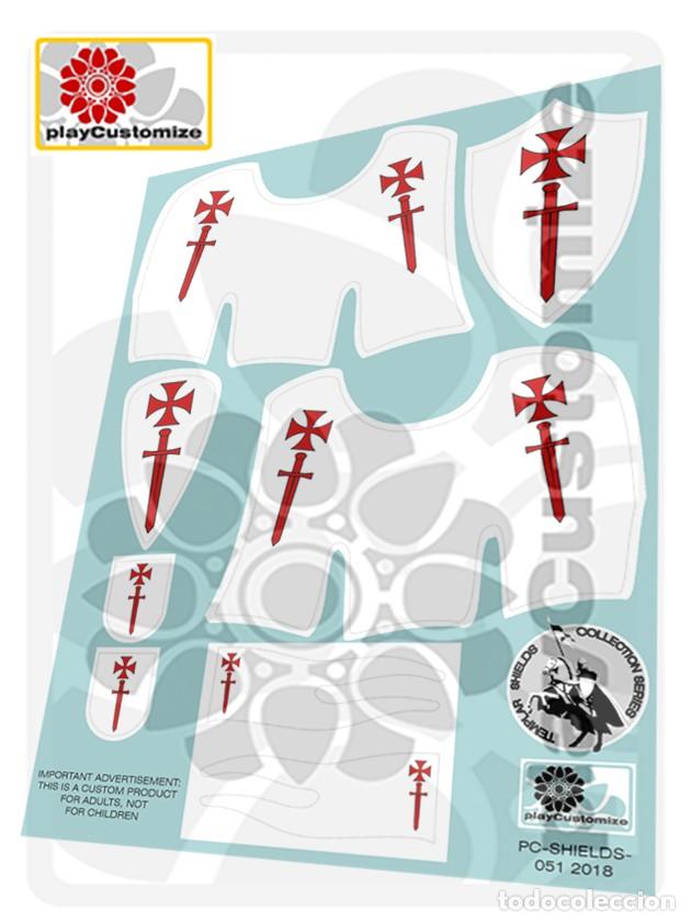 Playmobil: Petos Orden Livonios/Livonian Knights Pads-Playmobil Stickers/Aufkleber