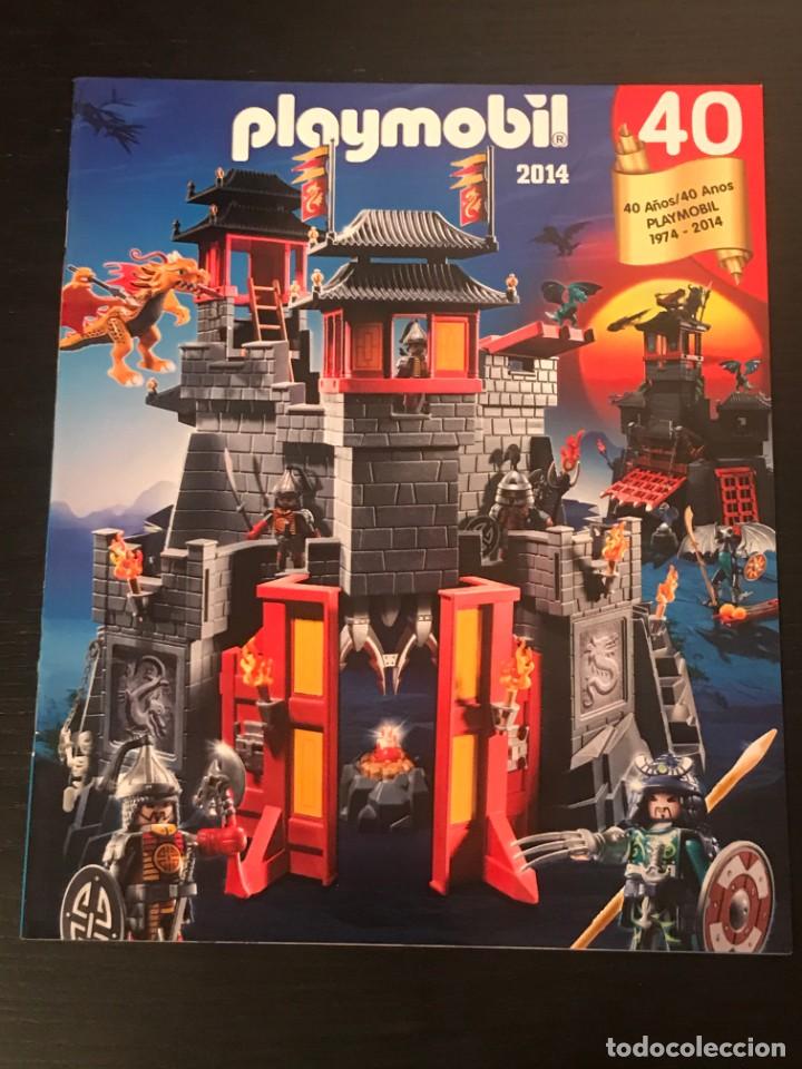 Playmobil: PLAYMOBIL 2014 40 ANIVERSARIO - CATALOGO GRANDE - EN ESPA&Ntilde;OL Y PORTUGUES