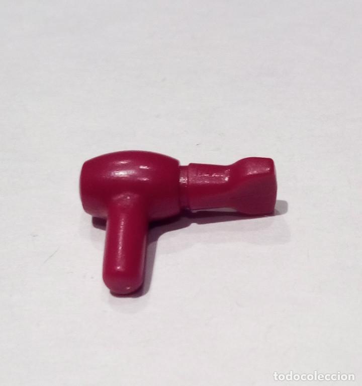 Playmobil: Playmobil - Secador Pelo, Casa, Ba&ntilde;o, Color Rojo