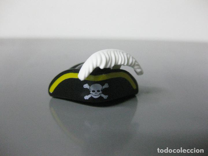 Playmobil: PLAYMOBIL gorro pirata con pluma blanca recambio