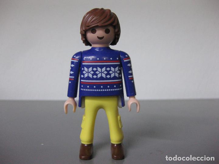 Playmobil: playmobil figura chico ciudad pantalon bolsillos H6