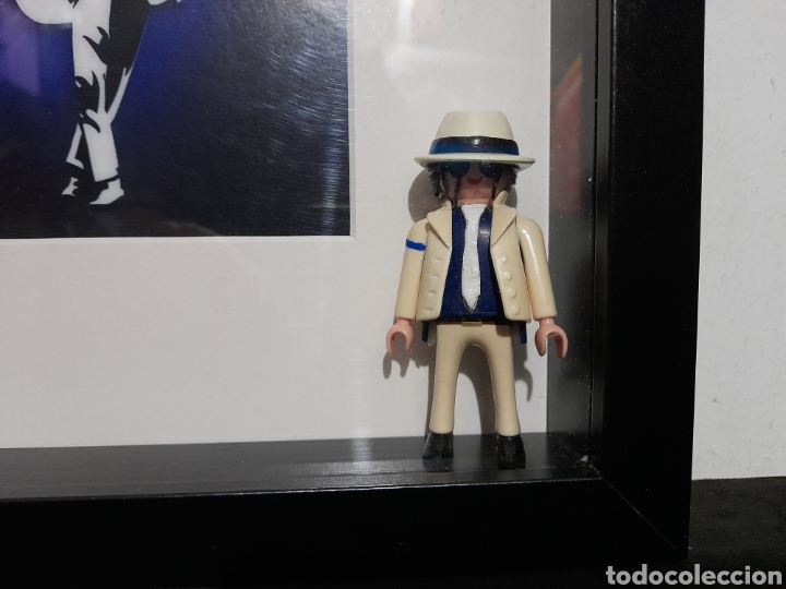 Playmobil: PLAYMOBIL CUADRO TRIBUTO A MICHAEL JACKSON. CUSTOM - Foto 2