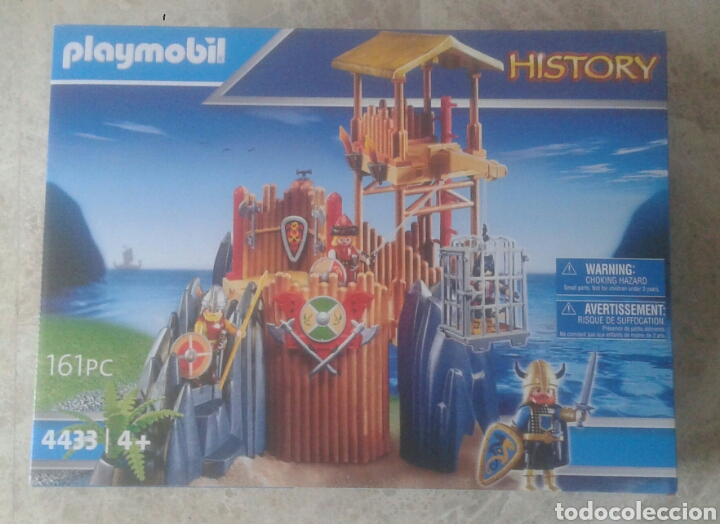 Playmobil: PLAYMOBIL 4433 FORTALEZA VIKINGA PRECINTADO A ESTRENAR
