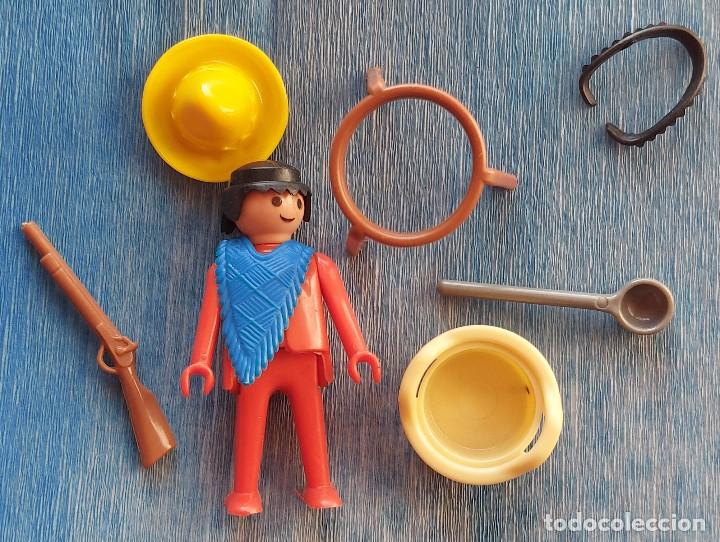 Playmobil: FAMOBIL MEXICANO CON CAZUELA REF. 3344. Geobra 1974