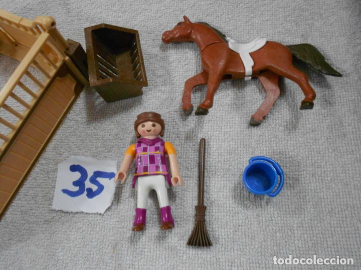 Playmobil: CUADRA CON CABALLO, CUIDADOR Y VARIOS - Foto 2
