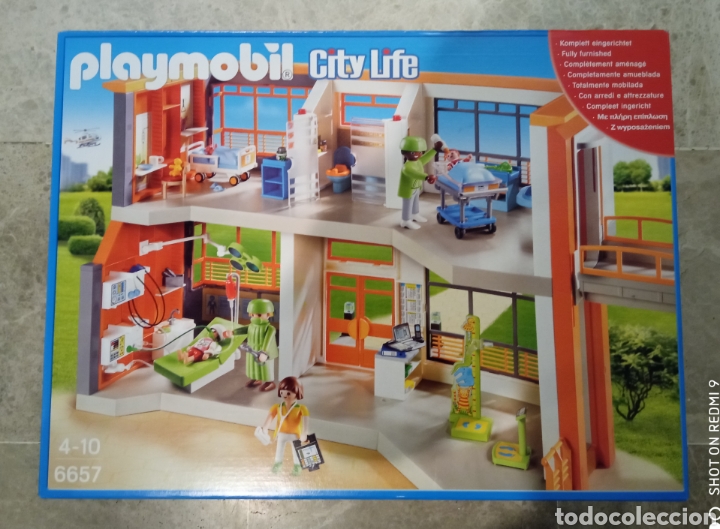 Playmobil: PLAYMOBIL 6657 HOSPITAL PRECINTADO A ESTRENAR