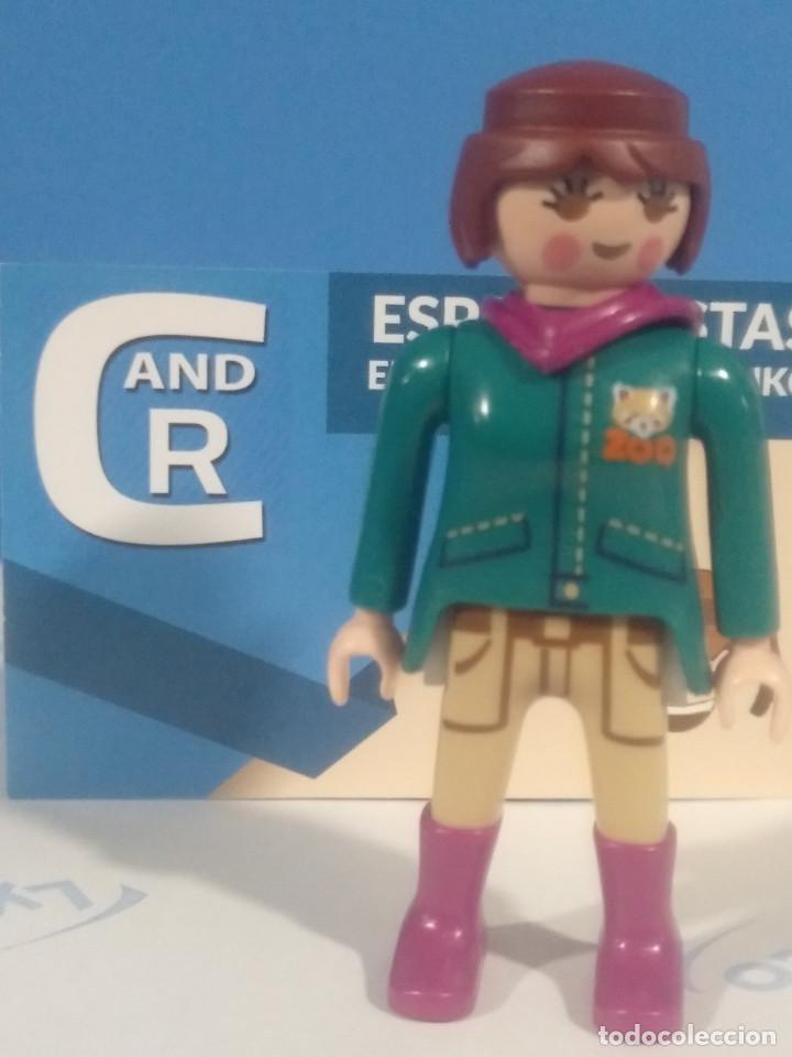 Playmobil: PLAYMOBIL FIGURA TRABAJADORA ZOO - 8/1/21