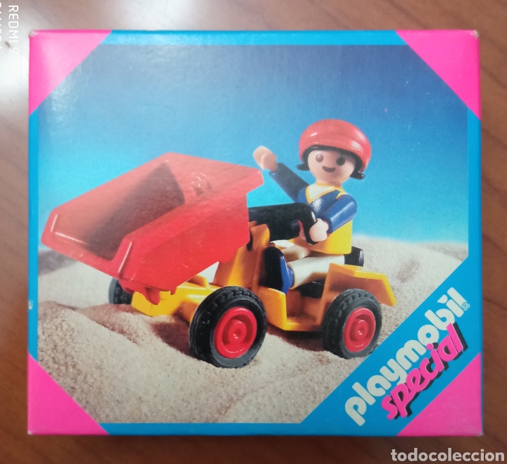 Playmobil: PLAYMOBIL SPECIAL 4600 NI&Ntilde;A CON VOLQUETE PRECINTADO A ESTRENAR