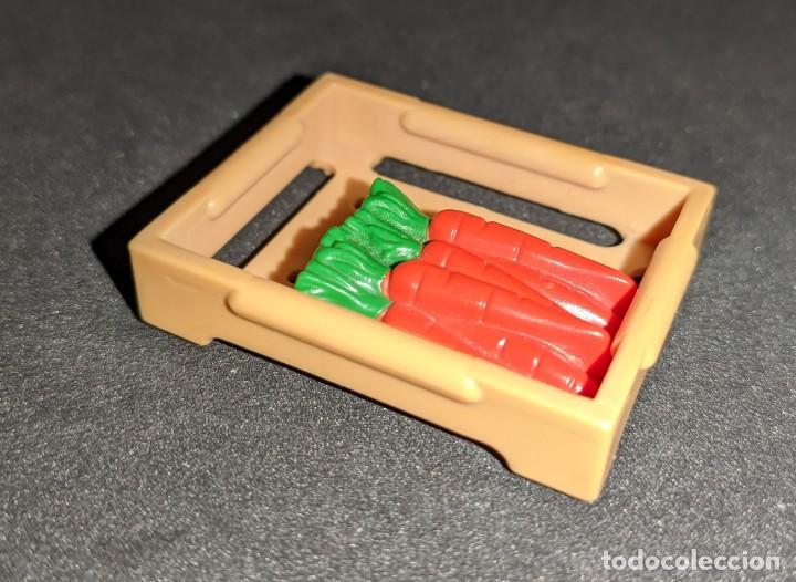 Playmobil: PLAYMOBIL CAJA ALMACENAMIENTO ZANAHORIAS REF. 3204, 5005, 6131