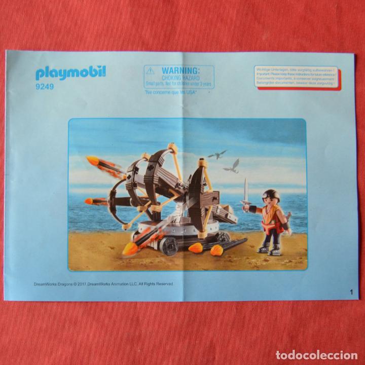 Playmobil: INSTRUCCIONES PLAYMOBIL - 9249 - DREAMWOEKS DRAGONS 2017 - MEDIO FOLIO - 8 PAGINAS