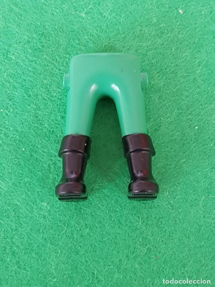 Playmobil: Playmobil piernas verdes botas negras medieval vikingos soldados caballeros piratas oeste cazador